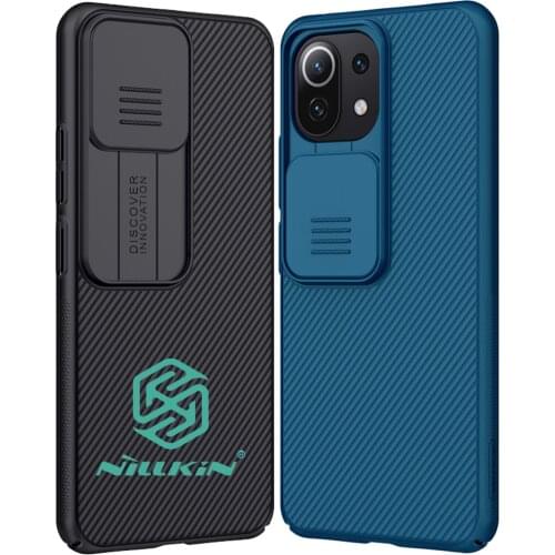 Nillkin Camera Len Cover For Xiaomi Mi 11 Mi11 Lite Lens Protection Case CamShield Slide