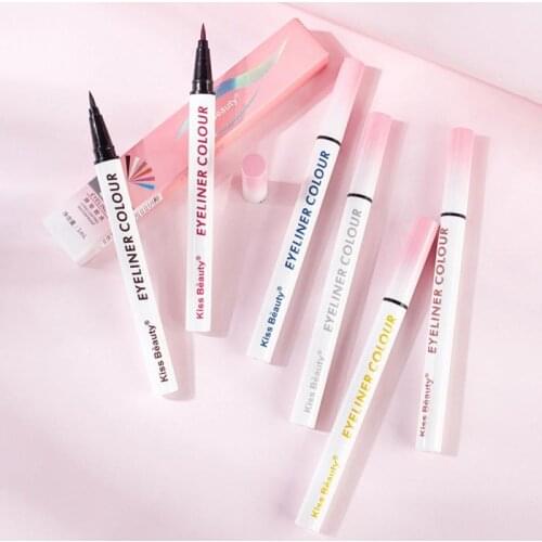 1PC Colourful Liquid Matte Eyeliner 24 Hours Quick Dry Waterproof Cosmetic Makeup Easy To Wear Eyes Makeup Cosmetics Tools TSLM1