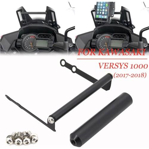 For Kawasaki Versys 1000 VERSYS1000 2017-2018Motorcycle mobile phone GPS navigation bracket Mounting bracket