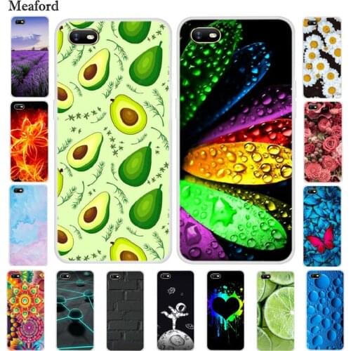 For OPPO A1K Case Silicone Flower Soft Phone Cases For OPPO A1K CPH1923 Case TPU Bumper for OPPO A1K A 1K A1 K Case Cover