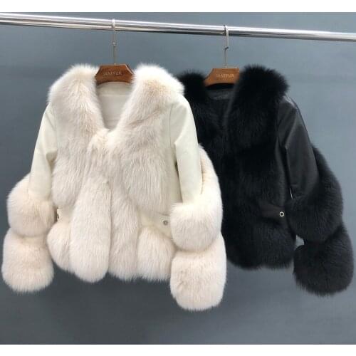 Шубы из овчины Fauzimen China At AliExpress