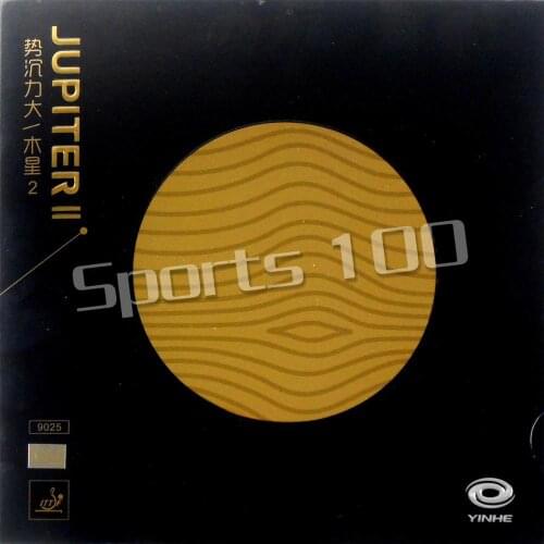 Galaxy yinhe JUPITER II TACKY Pips-in Table Tennis Rubber with Orange Sponge