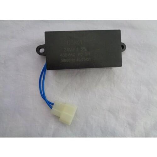 Generator Capacitor CBB61 24 uF +/- 5% 50 or 60 Hz. Up to 450 volts AC.24MF Generator Regulator