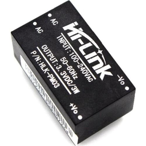 Hi-link HLK-PM03 AC-DC 220V to 3.3V Step Down Buck Isolated Power Supply Module Intelligent Household Switch Converter