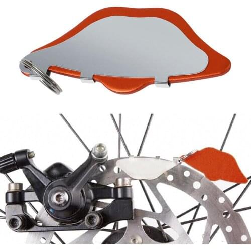 Bicycle Disc Brake Pad Rotor Alignment Adjusting MTB Disc Bike Repair Tool Mounting Assistant Antifriction Tool