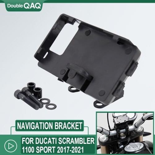 For Ducati Scrambler 1100 Sport Motorcycle Accessories Phone USB Navigation Bracket GPS 2017 2018 2019 2020 2021