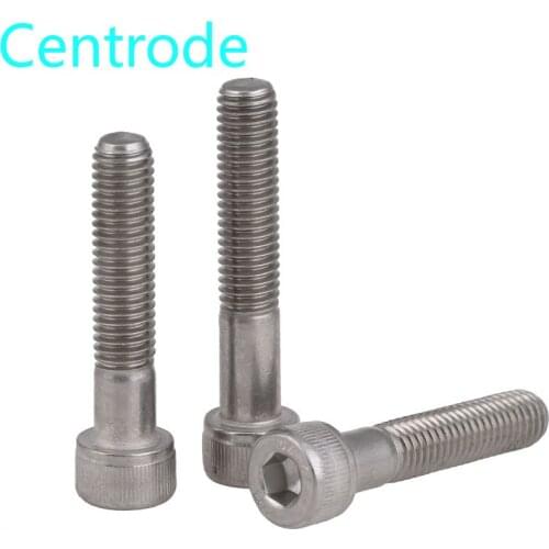 M4M5M6 304 stainless steel half-tooth hexagonal screw cylinder head bolt cup head screw 10PCS