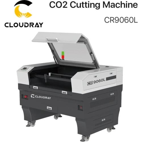 Cloudray 90-100W/130W-150W CO2 Cutting Machine CR9060L/ CR1390L/ CR1610L With S&A Chiller 3000AG/ 5000AG/ 5200AH