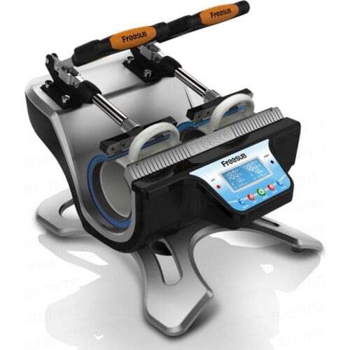 Mug Heat Transfer Machine 110V/220V Mini Cup Sublimation Machine Double Station Mug Presser Heat Printing Machine