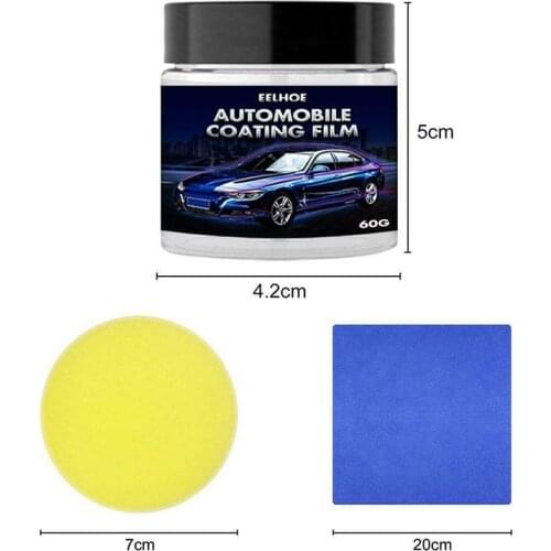 60g Car Scratch Repair Polishing Wax Scratch Paint Care Coating Wax Retreading Cleaner Auto Scratch Repair Tool Set