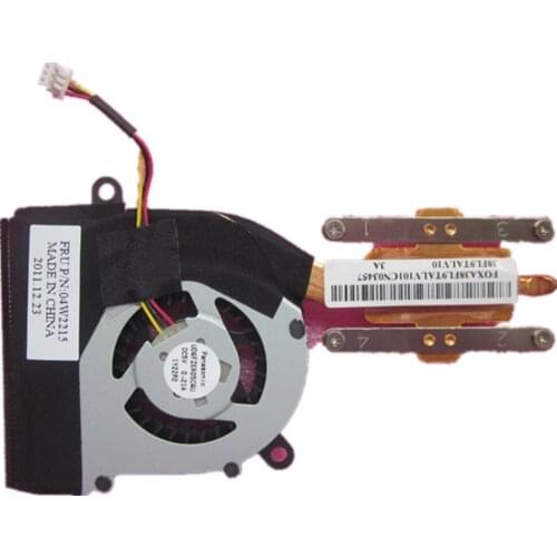 New Original LenovoThinkPad X130E X121E E120 E125 Heatsink CPU Cooler Cooling Fan 04W6551 04W2215 100% test