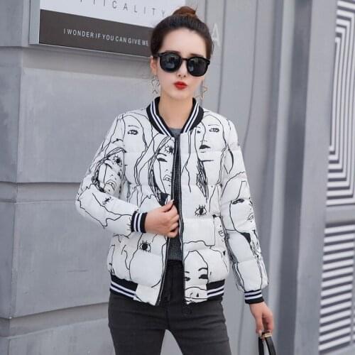 Cotton-padded Clothes Woman Short Fund New Pattern 2019 Winter Korean Easy Down Cotton Womens Nothing Lead Bread Serve