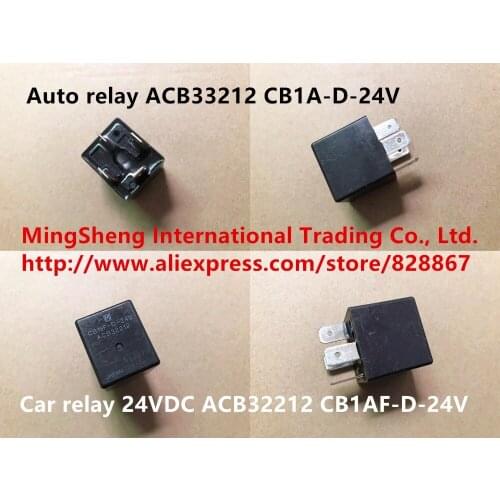 Original new 100% auto relay ACB33212 CB1A-D-24V car relay 24VDC ACB32212 CB1AF-D-24V