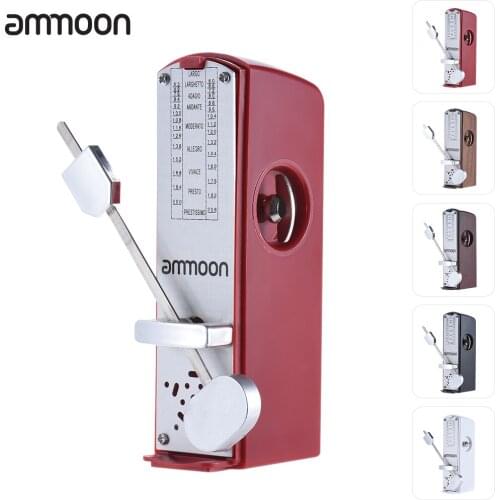 Portable Mechanical Metronome Universal Metronome 11cm Height for Piano Guitar Violin Ukulele Chinese Zither Music Instrument