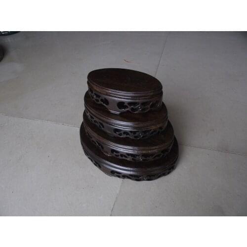 Supply 5038 sets of four egg-shaped carved stone pedestal base