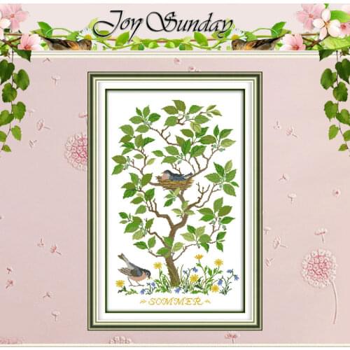 The Bird Nest Counted Cross Stitch 11CT 14CT Cross Stitch Set Wholesale Animals Cross-stitch Kit Embroidery Needlework