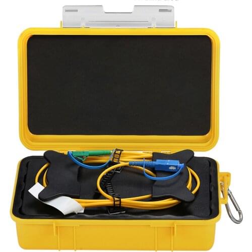 SC/UPC-LC/APC OTDR Zone EliminatorFiber Rings ,Fiber Optic OTDR Launch Cable Box 500M 1Km 2Km SM 1310/1550nm High adaptability