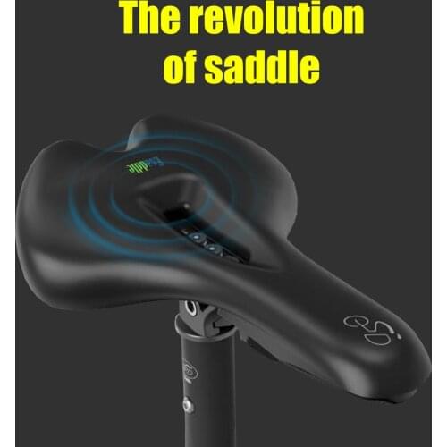 Esaddle servo saddle Cycling MTB Bike Bicycle Rail Hollow Saddle Breathable Soft Cushion Bike Bicycle Part Seat