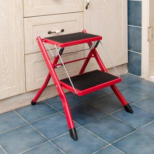 Folding Step Ladder Anti-Slip Little Giant 2 Tread Safety Step Ladder Folding Step Stools With Tool Tray Step Ladder