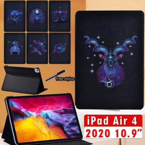 Ipad air 4 case PU Leather tablet Stand Folding Cover for Apple IPad Air 4 10.9 inch 2020 PU leather Protective Shell Folio Case