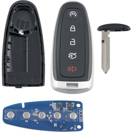 5 Buttons 315MHz Smart Remote Car Key For Ford Edge Escape Expedition C-max Flex Focus Taurus 2013-2016 FCCID M3N5WY8609 W/ Chip