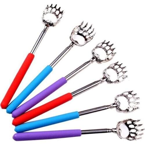 1PCS Back Scratcher Telescopic Scratching Backscratcher Massager Kit Back Scraper Extendable Telescoping Itch Health Products