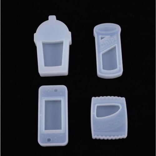 2020 New DIY New Quicksand Mold Candy Biscuit Pendant Crystal Epoxy Mold Bag Decoration Ornament Silicone Resin Mold