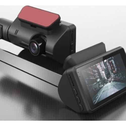 3-inch Car DVR Camera Dash Cam Dual Record Hidden Video Recorder Dash Camera 1080P Night Vision Parking Monitoring DashCam