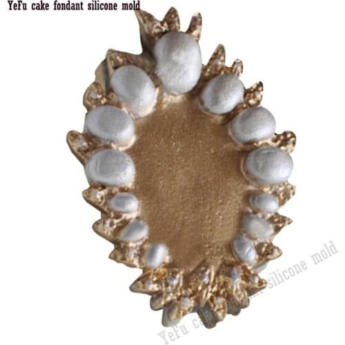 3D Pearls Strip Silicone Mold Fondant Tools Kitchen Accessories Bakeware Cooking Tools Sugar Chocolate Cookie Cake Decor F0838