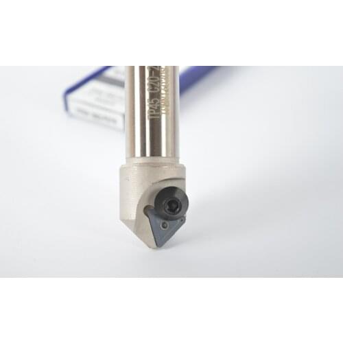 45 degree 5mm-25mm cnc Chamfering drill tool holder TP45 C20-25-110 +10pcs TPKN 1603
