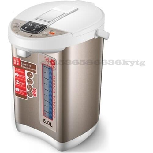 5L Electric Kettle Intelligent Constant Temperature Heat Preservation Water Kettle Stainless Steel Teapot Heating Water Kettle