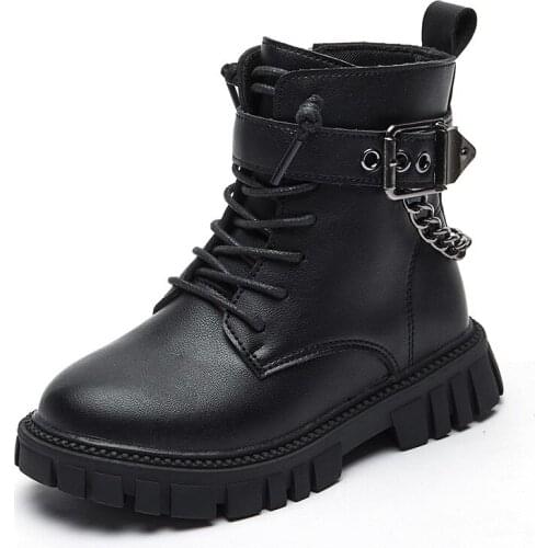 Korienkova Leather Boots For Girls