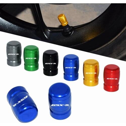 Tire Air Port Cover valve caps For Suzuki GSXR GSX R GSX-R 1300 1000 750 600 K4 K5 K6 K7 K8 K9 GSXR600 GSXR750 GSXR1300 GSXR1000