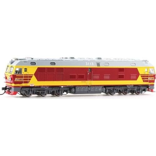 HO China Simulation Dongfeng 4D Quasi-High Speed Diesel Locomotive Train Model DF4D (Beijing-Tianjin Section)