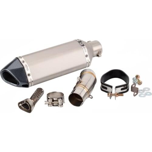 Motorcycle For Kawasaki Ninja 400 2018 2019 Z400 NINJA 400 Escape Slip on Exhaust Muffler And Link Pipe Exhaust System