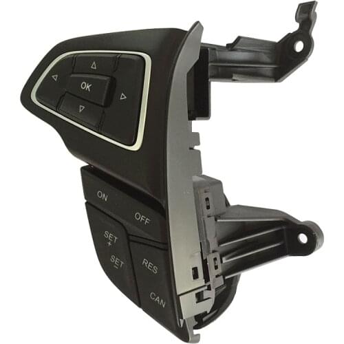 Car Cruise Control Switch Steering Wheel Multifunction Button Kit For Ford Focus MK3 2015 2016 2017 For Kuga Escape 2017 2018