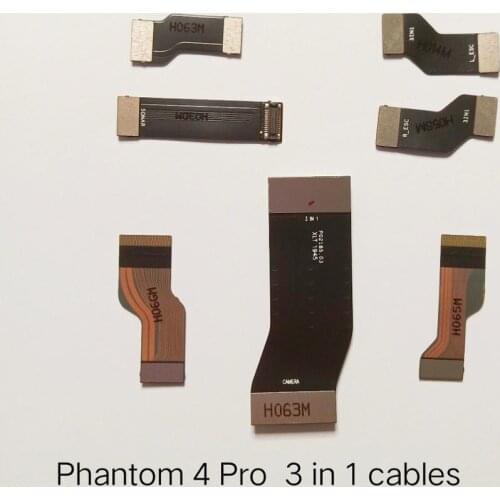Setgroup Original Brand New 3 in 1 Cables for Phantom 4 Pro Drone Replacement Accessory