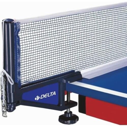 Blue Table Tennis Mengeneli Deluxe Ping-Pong Net Mesh Iron Set