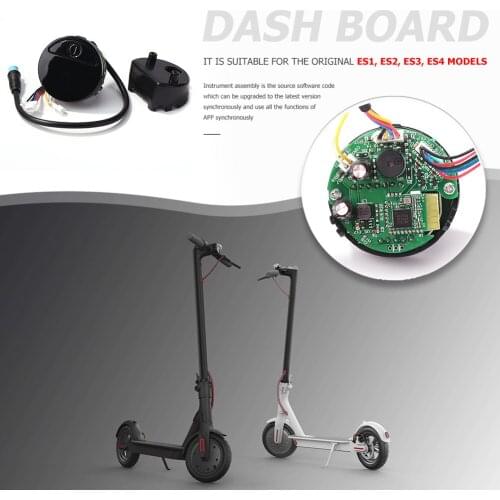 Scooter Dashboard Panel Assembly Outdoor Portable Scooter Skateboard for Ninebot ES1 ES2 ES3 ES4 Circuit Board Parts