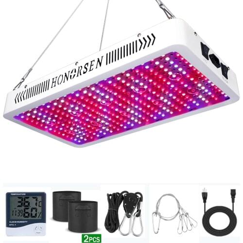 3000W 2000W 1500W Led Grow Light Full Spectrum with Double Switch Veg and Bloom Growing Lights for Indoor Plants(10W led Chips)