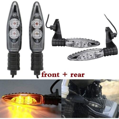Front Rear Turn Indicator Signal LED Lights For BMW R1200GS F800GS S1000RR F800R K1300S G450X F800ST R nine T