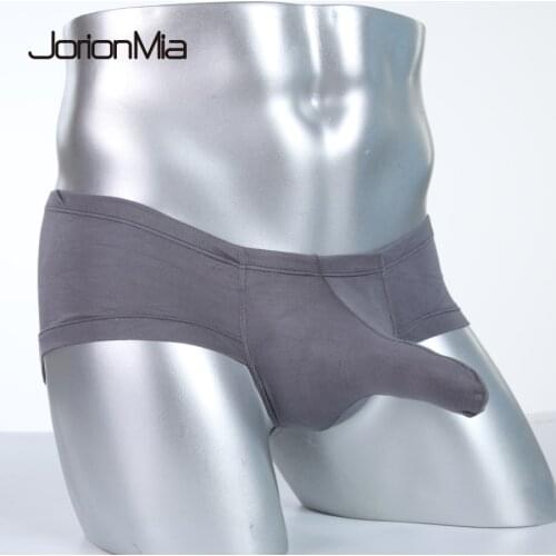 Sexy Mens Penis Underwear Male Cool Sexy Elephant Nose Big Pouch Boxer Shorts Panties Gay Cheap Men Underwear Calcinha E-01