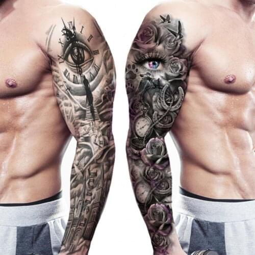 Waterproof Full Arm Temporary Tattoo Fashion Accessories for Body Art
