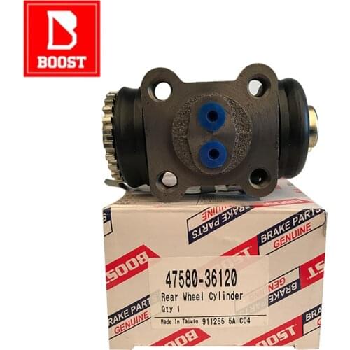 BOOST High Quality 47580-36120 Rear Wheel Brake Cylinder For Toyota Coaster Toyoace G25 Dyna 150 200 1988-1995 Made In Taiwan