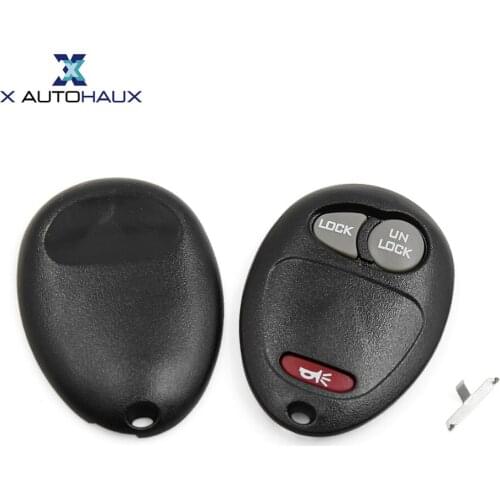 X AUTOHAUX L2C0007T 9364556-4575 10335582 10335585 3 Button Key Remote Case Shell Replacement For Hammer H13 2006-2010