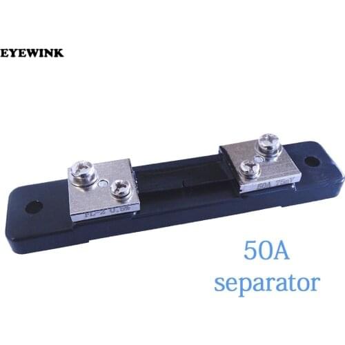 1Pcs External Shunt 50A /75mV Current Meter Shunt Resistors 50A/75mV AMP for Digital Voltmeter Ammeter