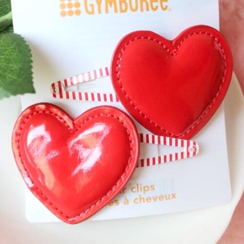 F18 Sequin Heart baby girls hair accessories headwear for kids children hair clips barrettes hairpin 2pcs/sest 002