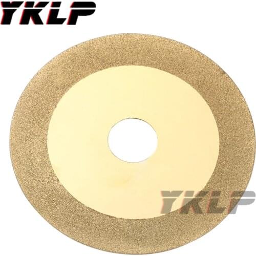 4" Diamond Coated Saw Blades Glass Grinding Cutter Circular Saw Blade for Glass Ceramic Tile Material Cutting Tool