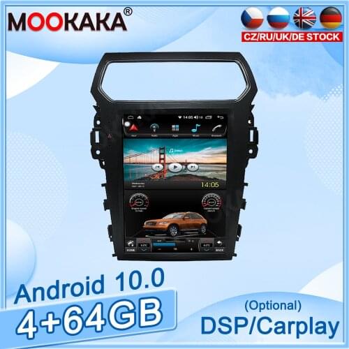 Android10.0 For Ford Explorer 2011-2019 Car DVD GPS Navigation Auto Radio Stereo Video Multimedia Player Carplay HeadUnit Tesla