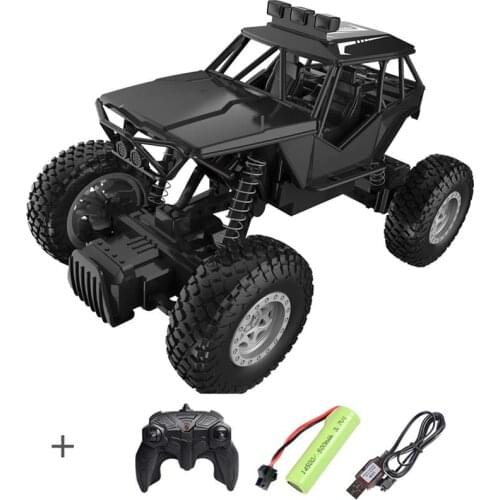 1:18 4WD RC 2.4G Remote Control Car with Independent Suspension Shock Absorber High Speed Climbing Stunt Car for Children Toys